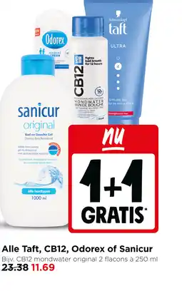 Jumbo Alle taft, cb12, odorex of sanicur aanbieding