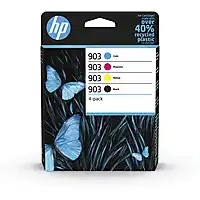 MediaMarkt HP 903 4-pack Originele Inktcartridges Cyaan/magenta/geel aanbieding
