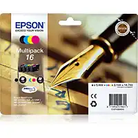 MediaMarkt Epson T1626 Multipack 3-kleuren Durabrite Ultra Ink aanbieding