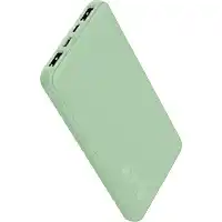 Bol.com Trust Primo Powerbank - 10000 mAh - USB A/USB C - Groen aanbieding