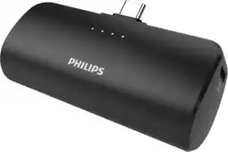 Bol.com Philips Powerbank 2500mAh - DLP2510V/00 - Mini Externe Batterij - Powerbanks - Zwart aanbieding