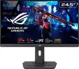 MediaMarkt Asus Rog Strix Xg259qns Esports - 24.5 Inch 1920 X 1080 (full Hd) 1 Ms 380 Hz aanbieding