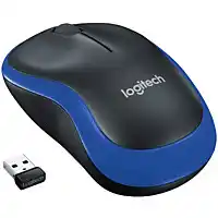 Expert Logitech M185 Draadloze Muis Muis Blauw aanbieding