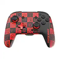 MediaMarkt PDP Gaming Rematch Draadloze Controller - Super Icon Glow In The Dark Nintendo Switch aanbieding