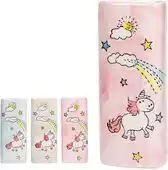 Bol.com Luchtbevochtiger radiator - eenhoorn print - keramiek - 8 x 4 x 19 cm - waterverdamper kinderkamer aanbieding