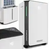 Bol.com Monzana Luchtontvochtiger - Wifi App 20 tot 30m² 20l/dag - Wit aanbieding