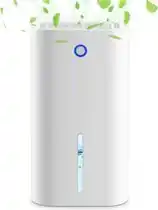 Bol.com W&Z Luchtontvochtiger - Extreem Stil - 300ml/dag - Geschikt voor Huis / Slaapkamer & Kantoor - Wit aanbieding