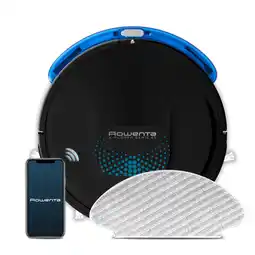 Bol.com Rowenta X-Plorer Serie 45 RR8275 - Robotstofzuiger met dweilfunctie - Zwart aanbieding