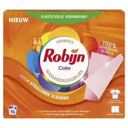 Kruidvat Robijn Color Wasmiddeldoekjes aanbieding