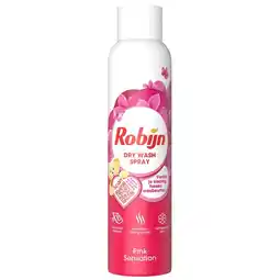 Kruidvat Robijn Pink Sensation Dry Wash Spray aanbieding