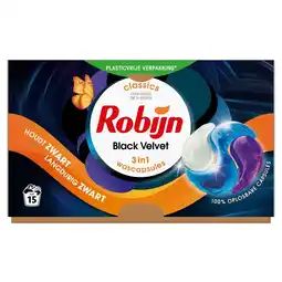 Kruidvat Robijn Classics Black Velvet 3-in-1 Wascapsules aanbieding