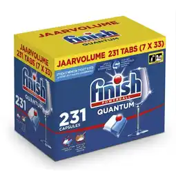 Kruidvat Finish Powerball Quantum All-in-1 Vaatwascapsules aanbieding