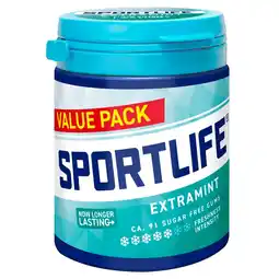 Kruidvat Sportlife Extramint Kauwgom aanbieding
