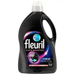 Trekpleister Fleuril Renew Black Vloeibaar Wasmiddel aanbieding