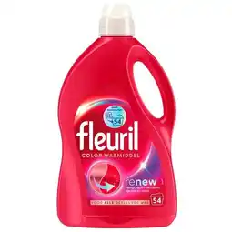 Trekpleister Fleuril Renew Color Vloeibaar Wasmiddel aanbieding