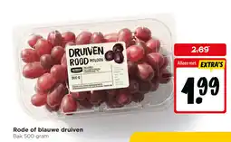 Jumbo Rode of blauwe druiven aanbieding