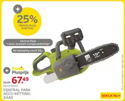 Praxis Central Park Accu Kettingzaag aanbieding
