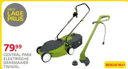 Praxis Central Park Accu Grasmaaier aanbieding
