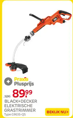 Praxis Black+Decker Elektrische Grastrimmer aanbieding