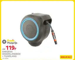 Praxis Gardena Wandslangbox + Tuinslang aanbieding