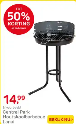 Praxis Central Park Houtskoolbarbecue Lanai aanbieding