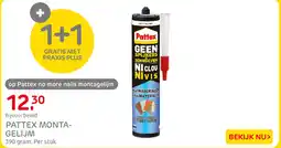 Praxis Pattex Montagelijm aanbieding