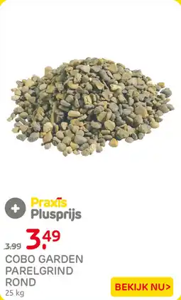 Praxis Cobo Garden Parelgrind Rond aanbieding