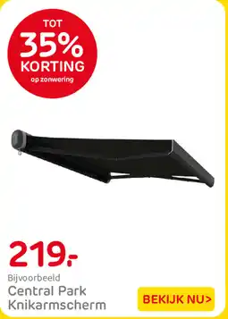 Praxis Central Park Knikarmscherm aanbieding