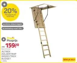 Praxis Altrex Zoldertrap Woodytrex Budget aanbieding