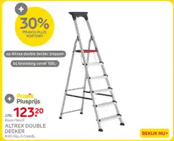 Praxis Altrex Double Decker aanbieding