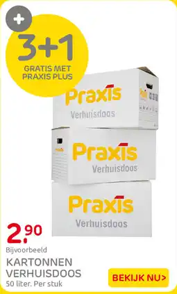 Praxis Kartonnen Verhuisdoos aanbieding