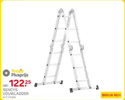 Praxis Sency's Vouwladder aanbieding