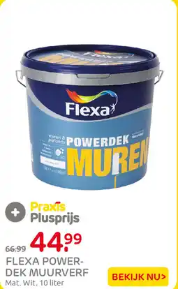 Praxis Flexa Powedek Muurverf aanbieding