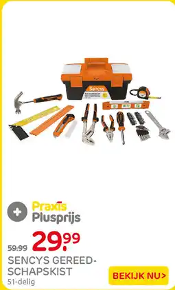 Praxis Sencys Gereedschapskist aanbieding