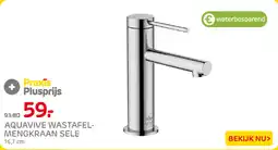 Praxis Aquavive Wastafelmengkraan Sele aanbieding
