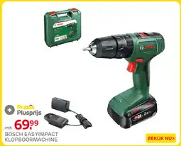Praxis Bosch Easyimpact Klopboormachine aanbieding