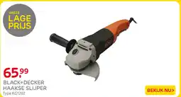 Praxis Black + Decker h#Haakse Slijper aanbieding