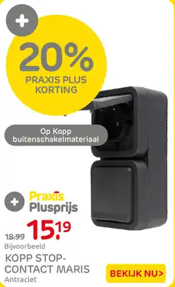 Praxis Kopp Stopcontact Maris aanbieding