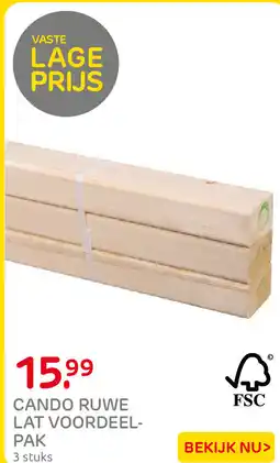 Praxis Cando Ruwelat Voordeelpak aanbieding