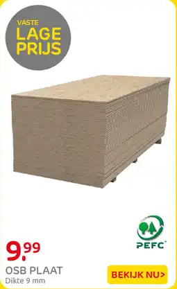 Praxis OSB Plaat aanbieding