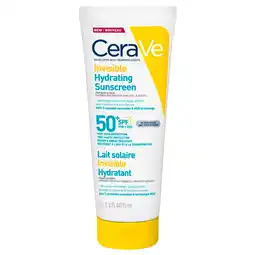 Kruidvat CeraVe Invisible SPF50+ Hydrating Sunscreen aanbieding