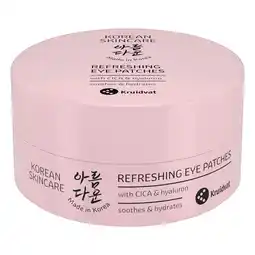Kruidvat Kruidvat Korean Skincare Refreshing Eye Patches aanbieding