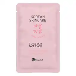 Kruidvat Kruidvat Korean Skincare Glass Skin Face Mask aanbieding
