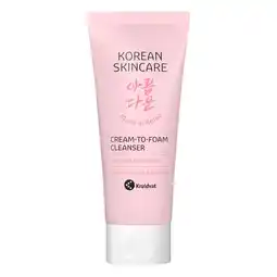 Kruidvat Kruidvat Korean Skincare Cream-To-Foam Cleanser aanbieding