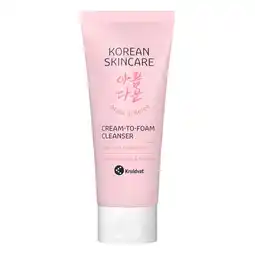 Kruidvat Kruidvat Korean Skincare Cream-To-Foam Cleanser aanbieding