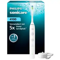 Kruidvat Philips Sonicare 4100 Series Elektrische Tandenborstel aanbieding