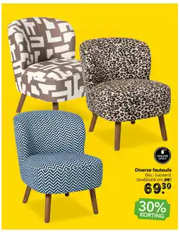 Xenos Diverse fauteuils aanbieding
