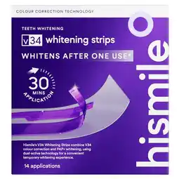 Kruidvat Hismile V34 Teeth Whitening Strips aanbieding