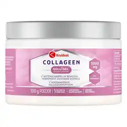 Kruidvat Kruidvat Solugel Collageen 5000mg Poeder aanbieding