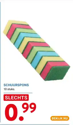 Kluswijs SCHUURSPONS aanbieding